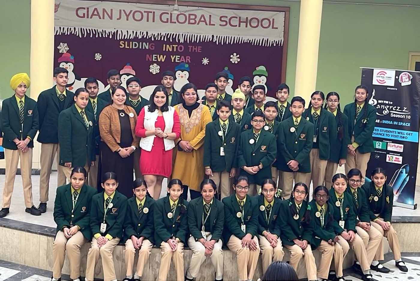 Organized painting competitions at Gyan Jyoti School